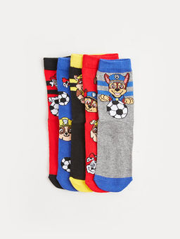 Paw Patrol Desenli Erkek ?ocuk Soket ?orap 5li - Waikiki фото 2