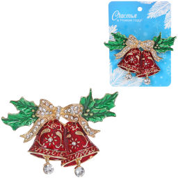 Цена за 3 шт. Брошь "Best Podarok - Сладкая Мелодия", 6,2*4см