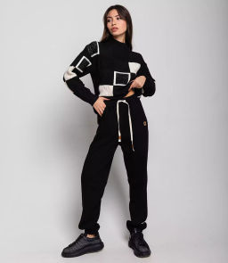 Брюки #КТ8113 (2), чёрный