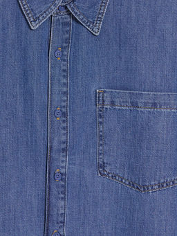 Relax Fit Erkek Jean G?mlek