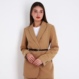 Ремень женский, ширина 1.5 см, винт, пряжка металл, цвет чёрный - Simaland фото 3