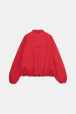 CHAQUETA BOMBER ZW COLLECTION / Rojo - Zara фото 4