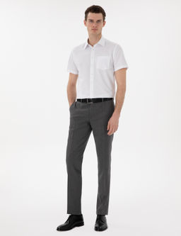 Beyaz Basic Regular Fit K_sa Kollu Cepli G_mlek - Pierre cardin фото 4