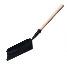 Совок хозяйственный, 17 17 6 см, металл, деревянный черенок 35 см, МИКС - Simaland фото 2