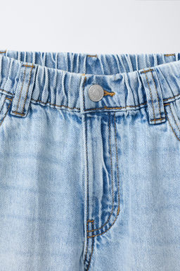 BERMUDA BAGGY DENIM / Azul - Zara фото 3