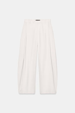 Брюки Zara Fluido Pliegues светло‑серые