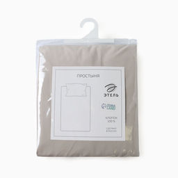 Простыня 1.5 спальная Этель Ivory, 160?235 см, хлопок 100%, перкаль (300 нитей) фото 4