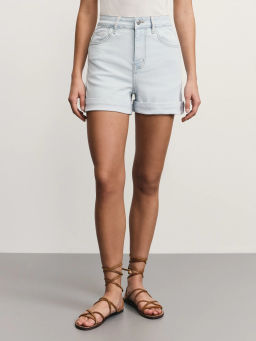 Джинсовые шорты mom fit / Zarina  фото 3