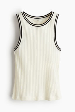 Top sin mangas en canale - H&m фото 6