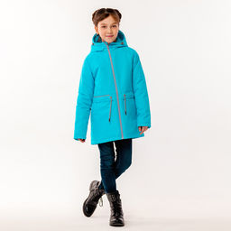 RODOS Куртка для девочки мембрана демисезон М-274 Бирюза