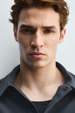 FLOWING POLO SHIRT - Zara фото 6