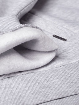 Худи на молнии из премиального футера трехнитки с начесом