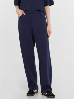 Брюки Mark Formelle 182528-1 прямые из хлопка синие  фото 2