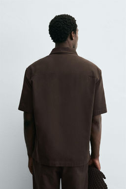 LYOCELL/COTTON POLO SHIRT - Zara фото 3