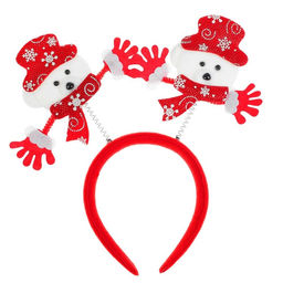 Ободок новогодний карнавальный Мишка