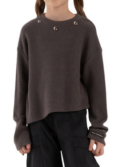 Джемпер для девочки О67074 - Карамелли фото 4