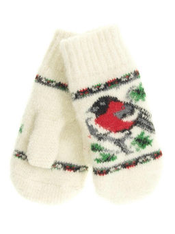 Варежки детские круговые "Снегирь" 0503-1