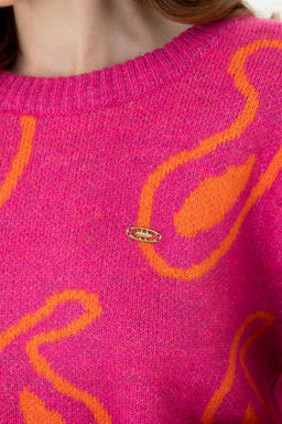 U. S. Polo Assn Женский фиолетовый свитер - U.s. polo assn фото 7