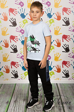 Брюки М22034ПТа Черный