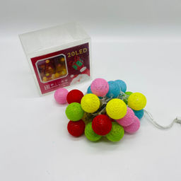 Гирлянда Клубок тонкая нить 5 м 20 LED (тайские шарики) (арт. HZ)