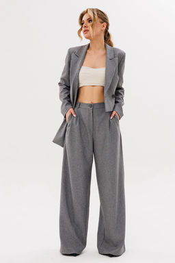 Жакет AmberA 1102 серый  фото 3