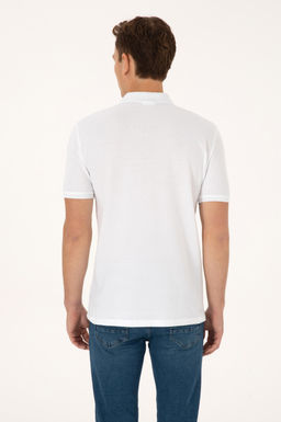 Erkek Beyaz Ti__rt - U.s. polo assn фото 5
