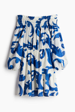 Vestido off-the-shoulder - H&m фото 6