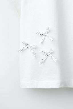 CAMISETA LAZOS / Blanco - Zara фото 4