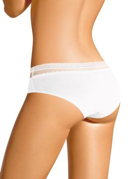 CLE B863/1 Трусы жен. Кружево хлопок белый - Clever wear фото 2