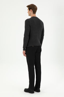 Мужские черные брюки из плотной ткани/чиносы - U.s. polo assn фото 4