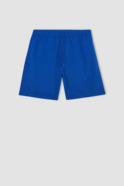 Шорты для плавания выше колена стандартного кроя на сетчатой подкладке - Defacto фото 8