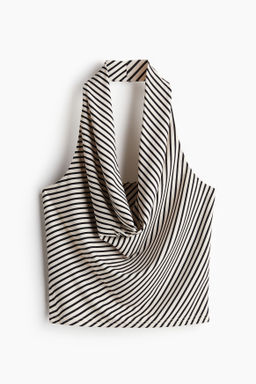 Top halter de crep?