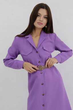 Платье-рубашка с английским воротником - Martichelli фото 312