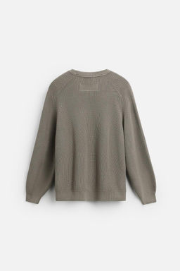 TEXTURED RELAXED FIT SWEATER - Zara фото 7