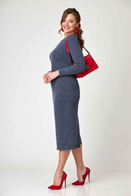 Платье Асолия 2593/1 синий  фото 6