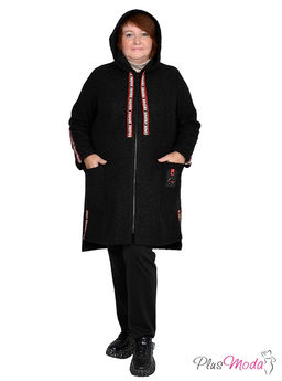 Куртка-Пальто Модель №720 размеры 44-84 - Plusmoda фото 8