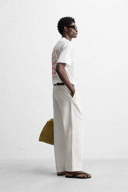 SLOGAN PRINT T-SHIRT - Zara фото 4