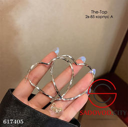 Серьги большие сердечки - Bruno фото 5