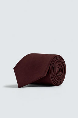 CORBATA 100%  LANA / Granate - Zara фото 2