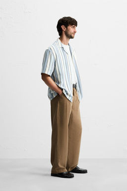 STRIPED TEXTURED SHIRT - Zara фото 12