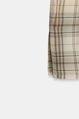 ZW COLLECTION CHECKS TOP - Zara фото 6