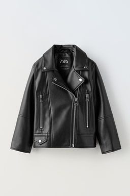 SUNI DERI BIKER CEKET