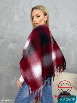 Тёплые палантины 140*135 см.