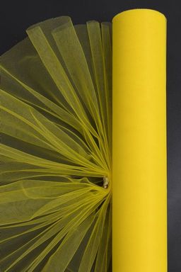 Фатин 50 см*25 ярд (SF-3780) желтый №10 - Больше подарков фото 2