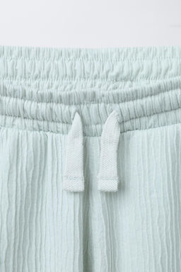 CONJUNTO CAMISETA POLO Y BERMUDA TEXTURA / Verde claro - Zara фото 7