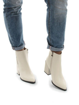 01-PCG267-2 LT.BEIGE Ботинки демисезонные женские (натуральная кожа, байка) - Фабричный китай фото 4