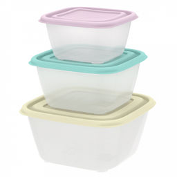 Контейнер для продуктов Прованс, набор 3 шт: 0,6л, 1л, 1,7л, полипропилен, подходит для СВЧ (Россия) - Домашняя мода фото 2