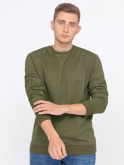 CRB wear/FWSM 60196-35 Джемпер мужской,хаки/Ex.Cherubino