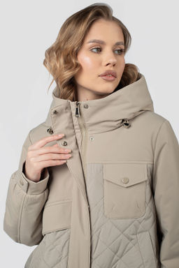 04-3129 Куртка женская демисезонная (Холлофайбер 80) - El podio фото 7