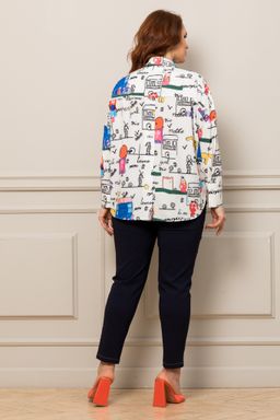 5932 Блуза - Prima linea фото 17